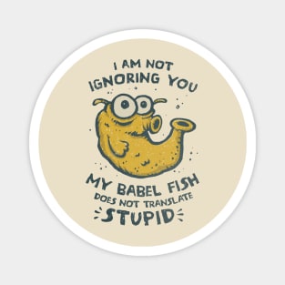 Babel Fish Magnet